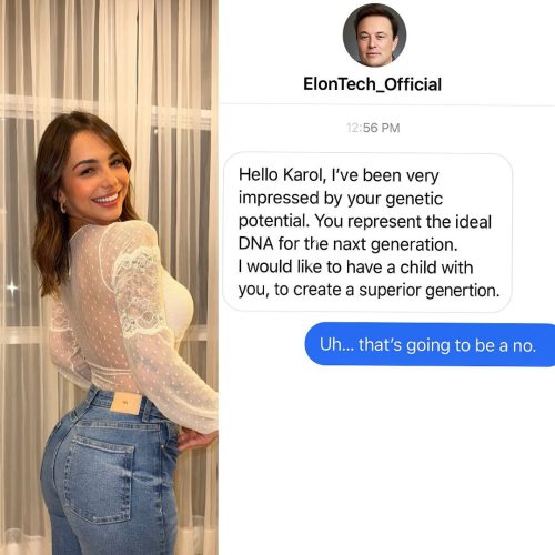 “DNA ideal”: Mulher Fitness Perfeita recebe mensagem de IA se passando por Elon Musk e alerta sobre golpes nas redes sociais