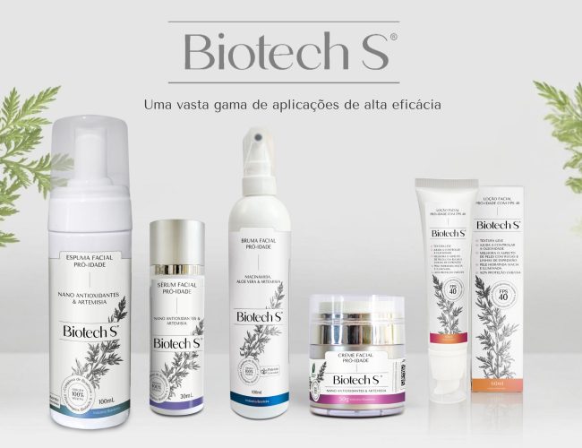 S Cosméticos do bem lança Bruma e Loção protetora com bioativos da Artemísia annua