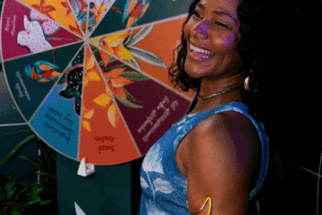 Oásis de tranquilidade em meio à agitação do Festival de Verão