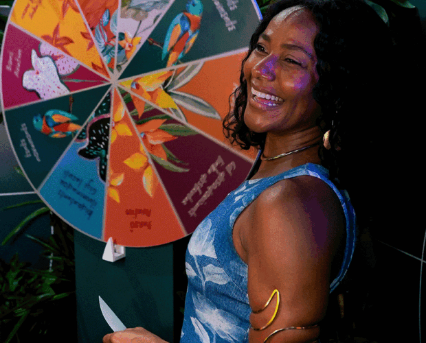 Oásis de tranquilidade em meio à agitação do Festival de Verão