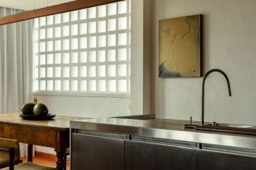 A elegância do aço inox se destaca nas cozinhas modernas