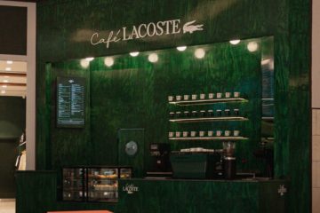 Café Lacoste faz sua estreia na América Latina em São Paulo